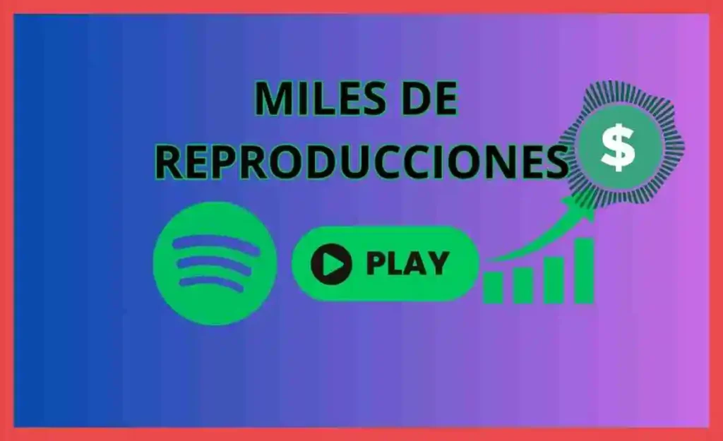 Reproducciones para sptify