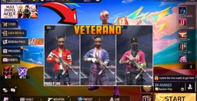 veterano en free fire