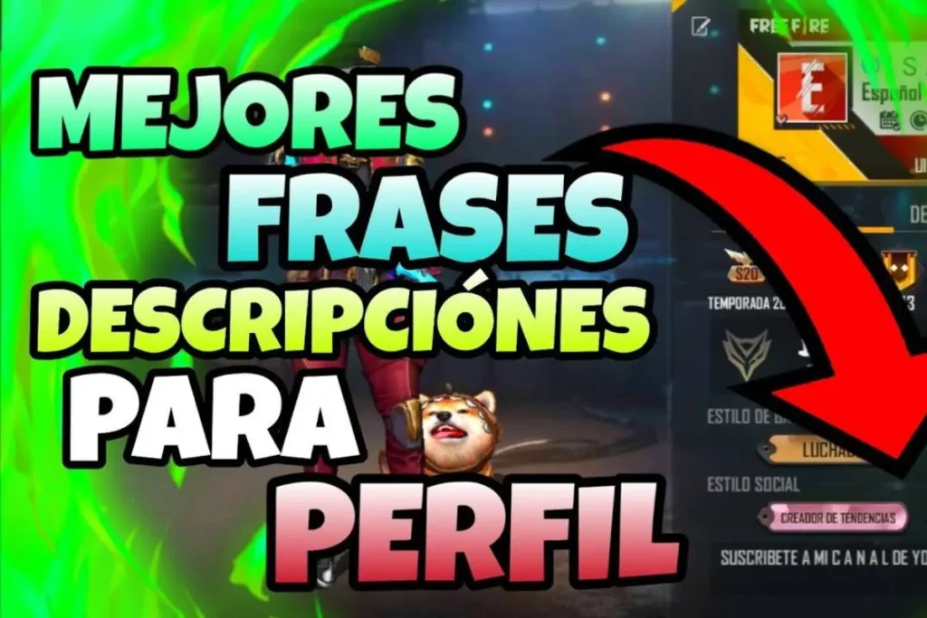 Fraces para descripciones de free fire