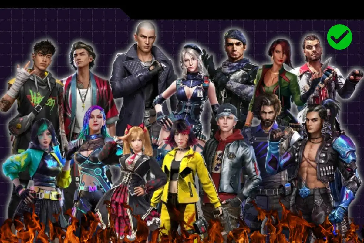 Personajes de free fire