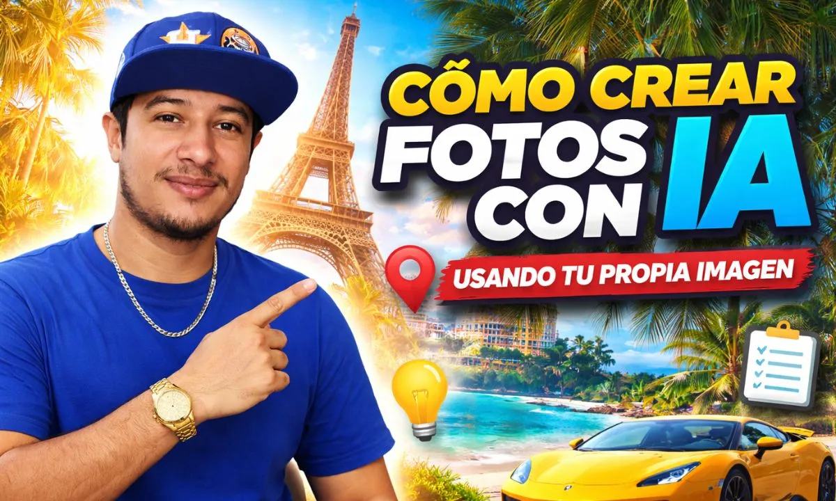 Cómo crear fotos con IA usando tu propia imagen